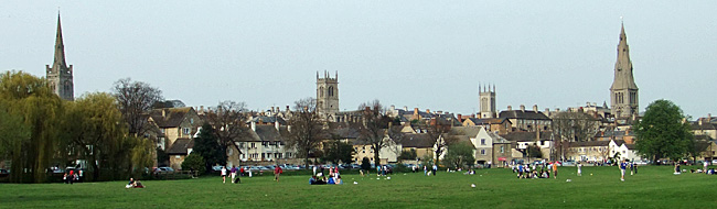 Stamford View From River Meadow