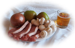 ingredients for Somerset Pork Casserole