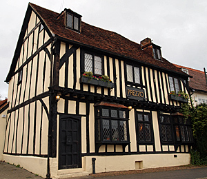 One of the only Tudor houses left in Buckingham