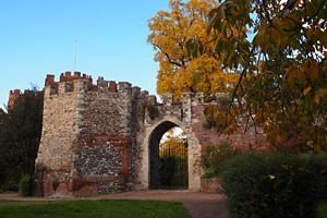 Hertford Castle Walls