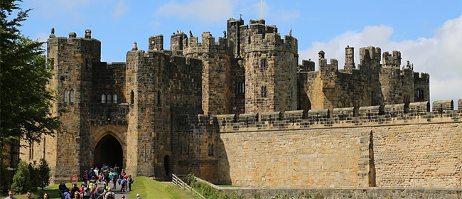 Alnwick Castle Entrance