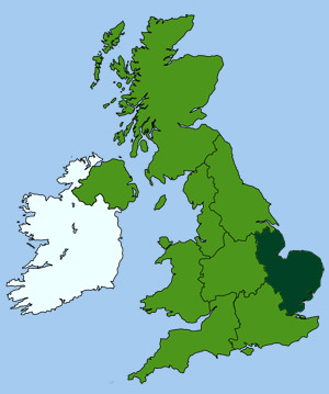 Map suffolk uk