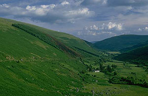 View of the Rhondda Valley