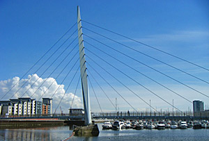 Swansea harbour bridge